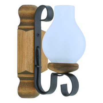 Φωτιστικό τοίχου RUSTIC 1xE14/40W/230V οξιά - FSC πιστοποιημένο