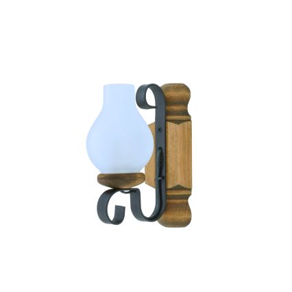 Φωτιστικό τοίχου RUSTIC 1xE14/40W/230V οξιά - FSC πιστοποιημένο
