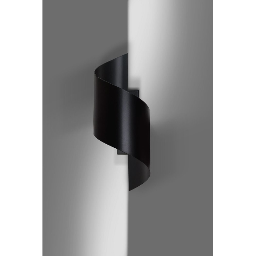 Φωτιστικό τοίχου SPINER 1xG9/8W/230V μαύρο