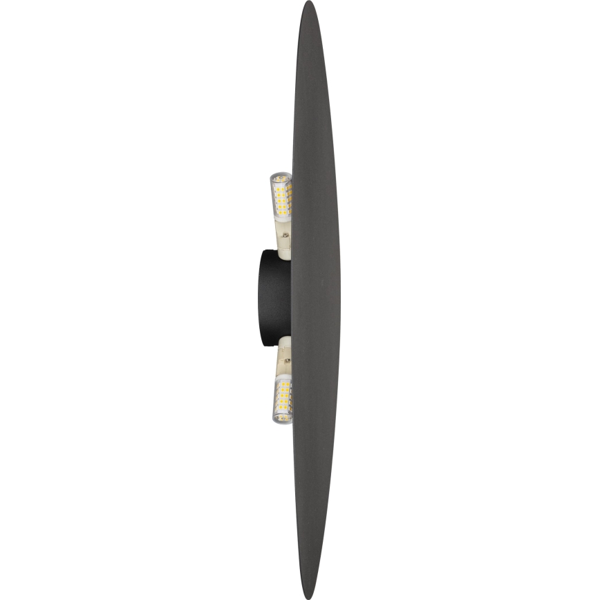 Φωτιστικό τοίχου STONE 3xG9/8W/230V 37x49 cm μαύρο