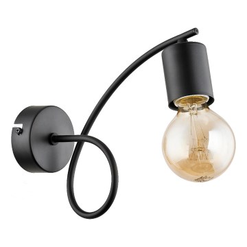 Φωτιστικό τοίχου TANGO 1xE27/15W/230V μαύρο
