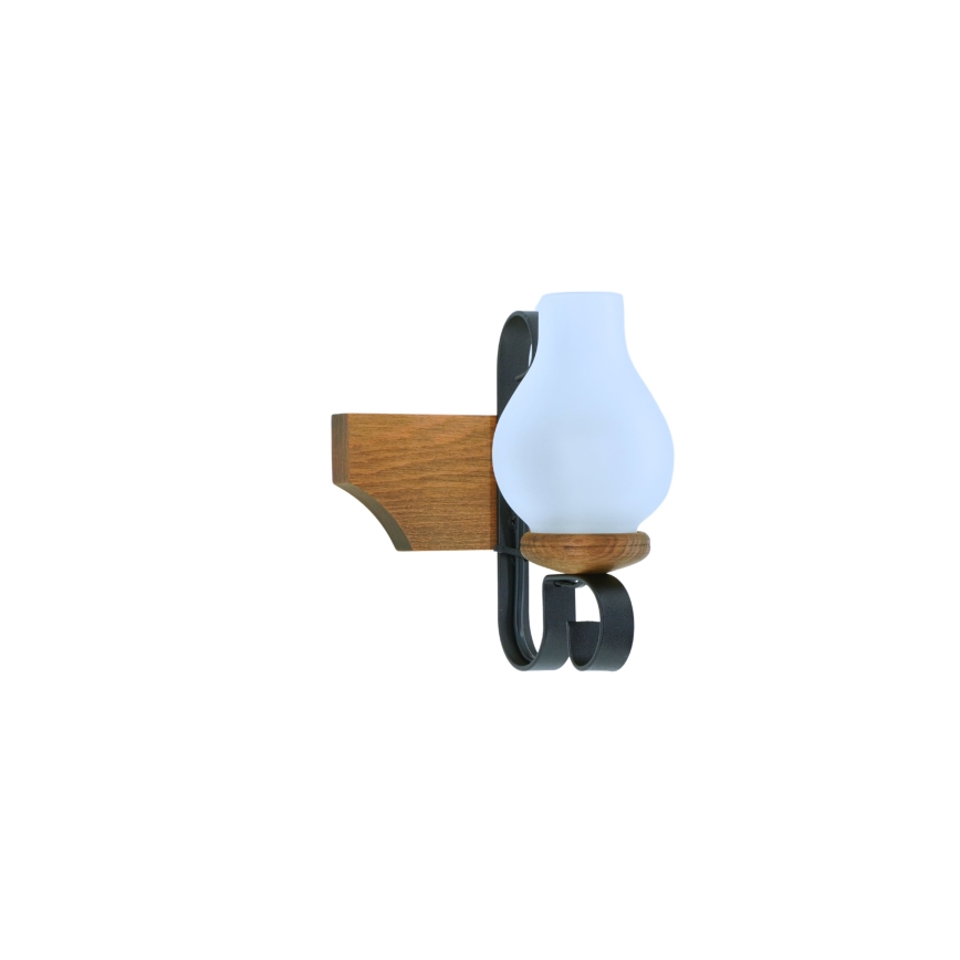 Φωτιστικό τοίχου VELA 1xE14/40W/230V οξιά - FSC πιστοποιημένο