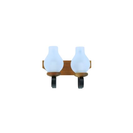 Φωτιστικό τοίχου VELA 2xE14/40W/230V οξιά