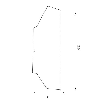 Φωτιστικό τοίχου WALL 2xGU10/8W/230V λευκό