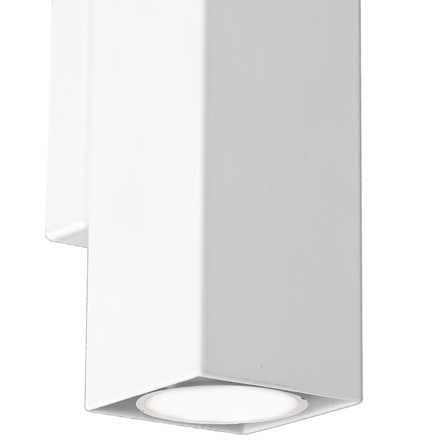 Φωτιστικό τοίχου WALL 2xGU10/8W/230V λευκό