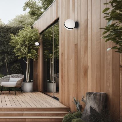 Φωτιστικό τοίχου  εξωτερικού χώρου CIRCULO 1xE27/40W/230V IP44