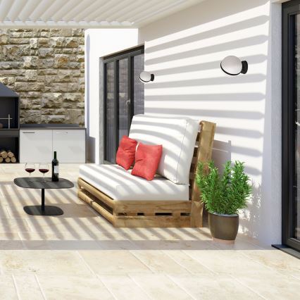 Φωτιστικό τοίχου  εξωτερικού χώρου CIRCULO 1xE27/40W/230V IP44