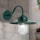 Φωτιστικό τοίχου εξωτερικού χώρου EDWARD 1xE27/60W/230V IP44 πράσινο