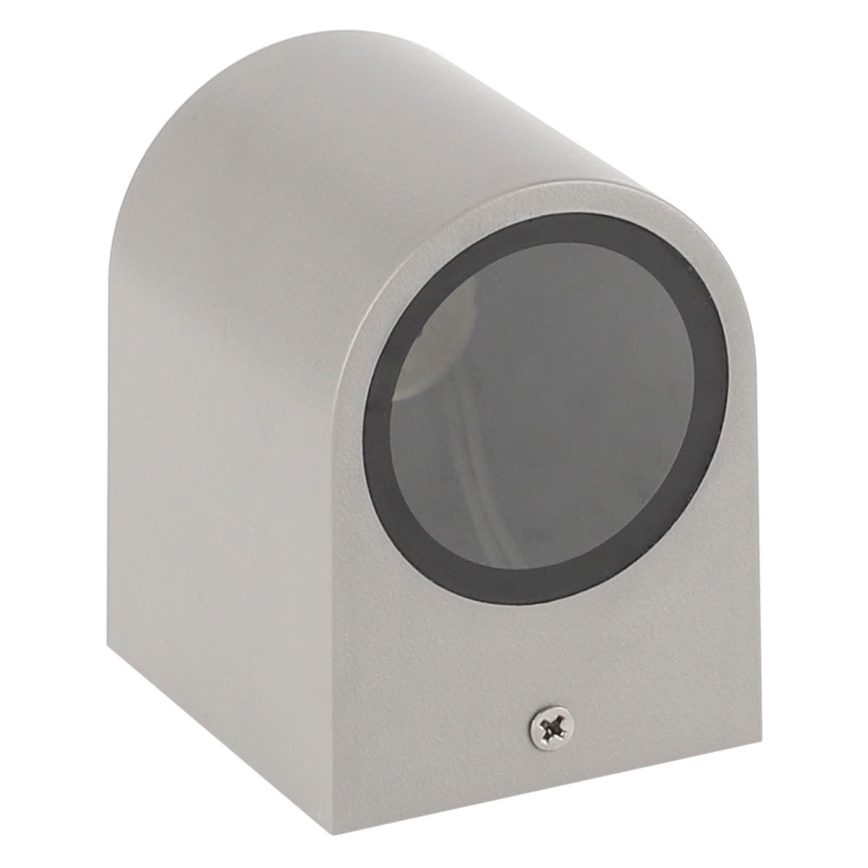 Φωτιστικό τοίχου εξωτερικού χώρου PARETE 1xGU10/6W/230V IP54 γκρι