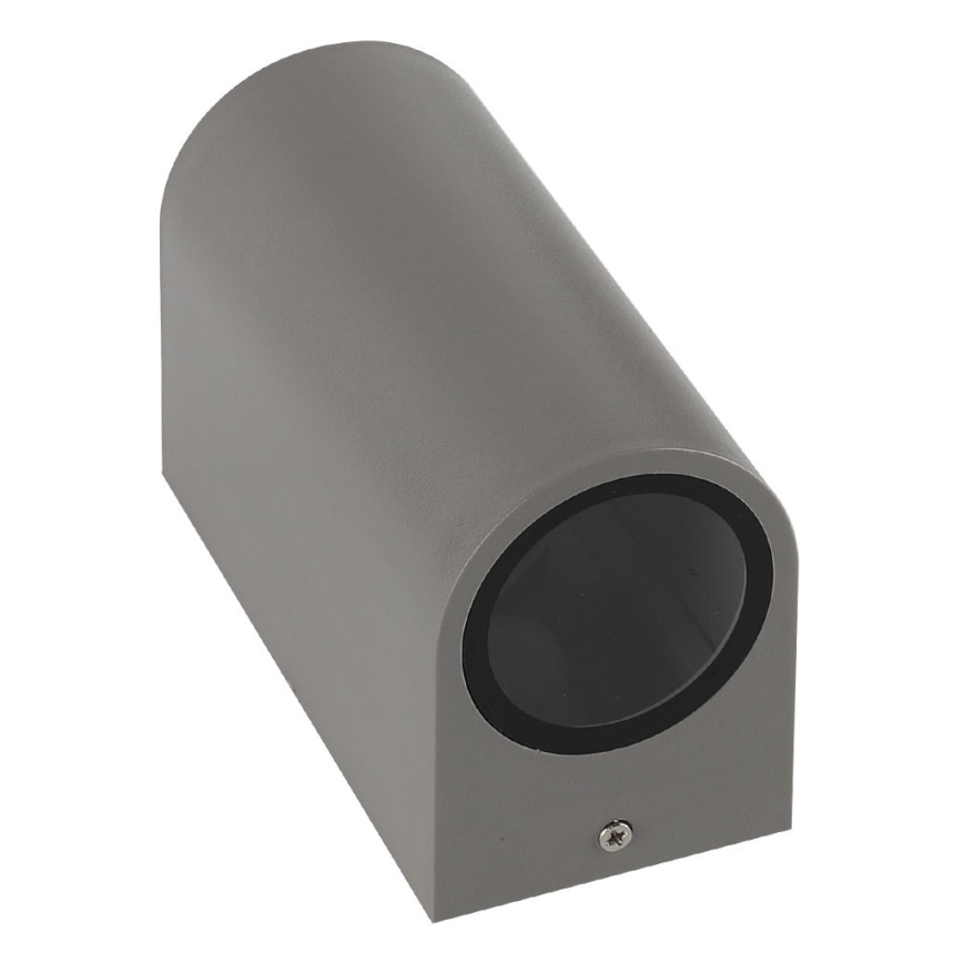 Φωτιστικό τοίχου εξωτερικού χώρου PARETE 2xGU10/6W/230V IP54 γκρι