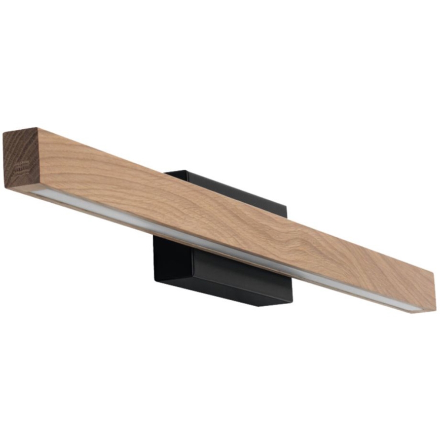 Φωτιστικό τοίχου μπάνιου LED AQUAVIVA LED/9W/230V 60 cm IP44 δρυς