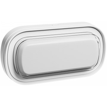 Φωτιστικό τοίχου μπάνιου LED PASTILO LED/10W/230V 2700/4000/6000K IK10 IP54 λευκό οβάλ