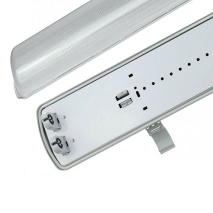 Φωτιστικό φθορίου  LED εργασίας LIMEA 2×G13/30W/230V  IP65 1564mm