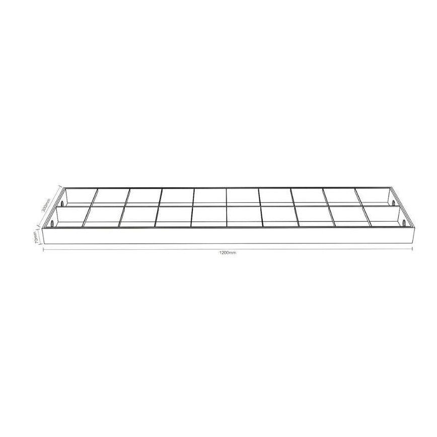 Φωτιστικό φθορίου T8 2xG13/18W/230V 120 cm