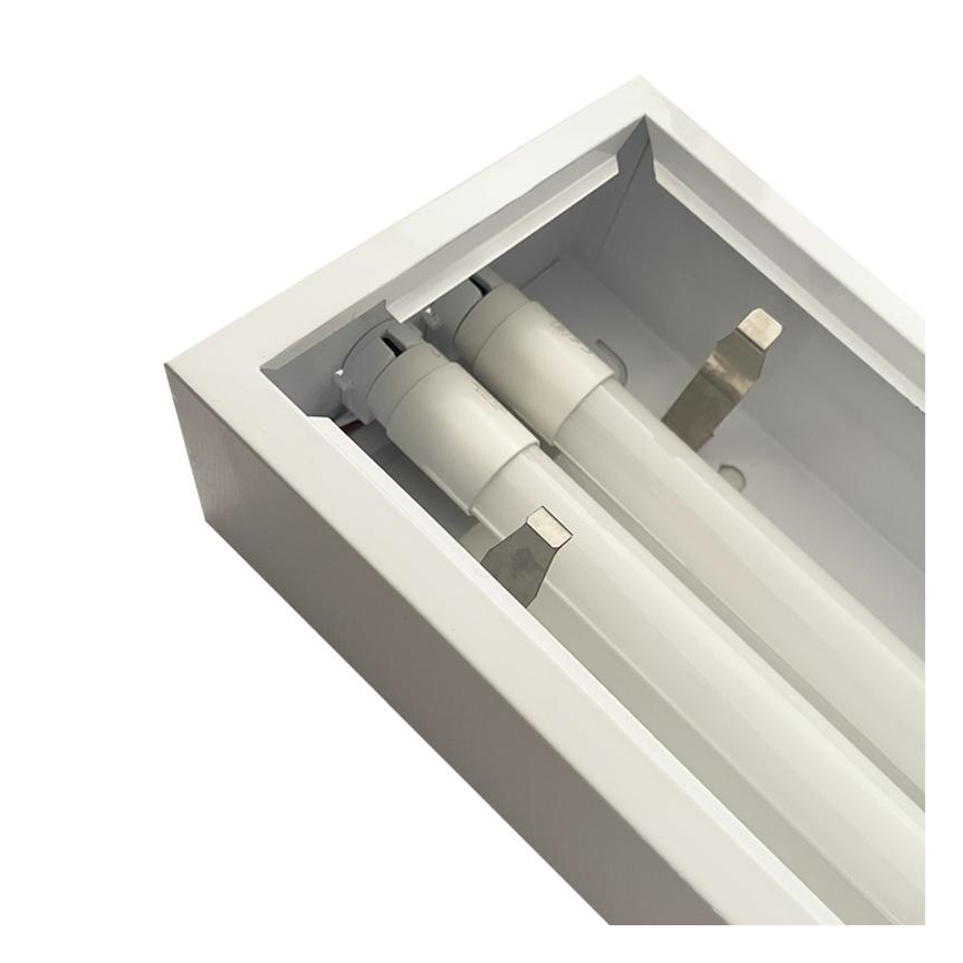 Φωτιστικό φθορίου T8 2xG13/18W/230V 120 cm λευκό
