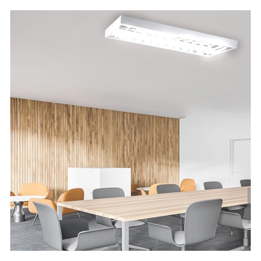 Φωτιστικό φθορίου T8 2xG13/18W/230V 120 cm λευκό