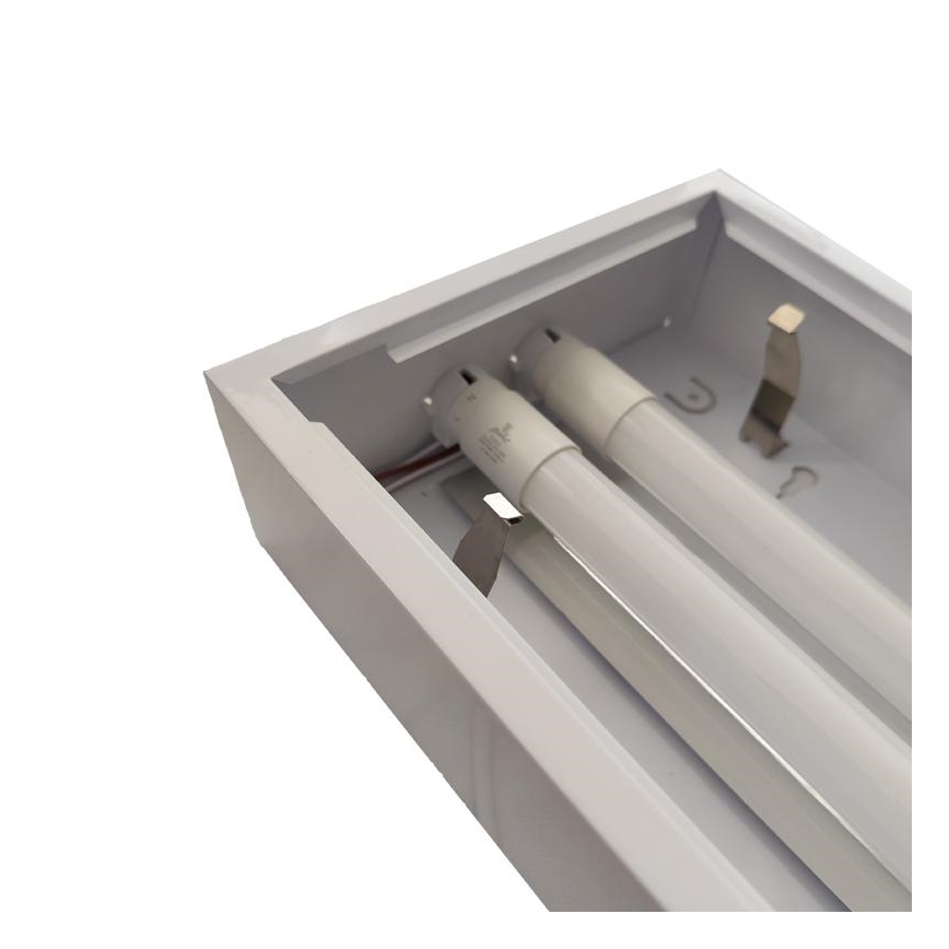 Φωτιστικό φθορίου T8 2xG13/18W/230V 120 cm λευκό