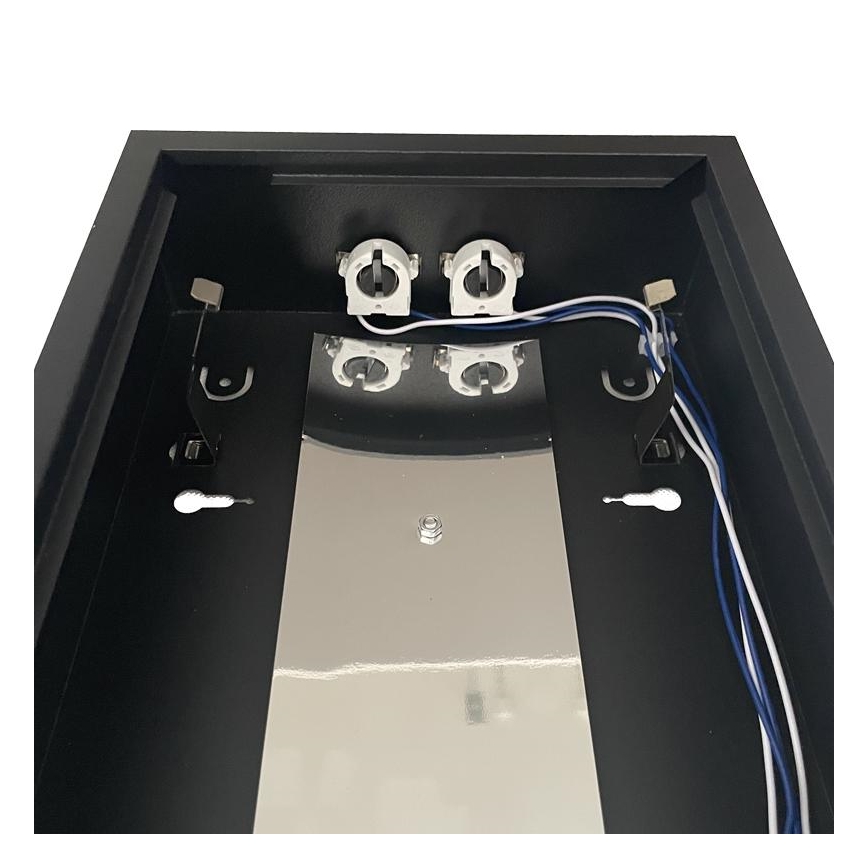 Φωτιστικό φθορίου T8 2xG13/18W/230V 120 cm μαύρο