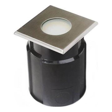 Φωτιστικό χωνευτό LED εξωτερικού χώρου EASY CONNECT 1xGU10/4W/230V 3000K IP65 γωνιακός