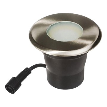 Φωτιστικό χωνευτό LED εξωτερικού χώρου EASY CONNECT 1xGU10/4W/230V 3000K IP65 στρογγυλό