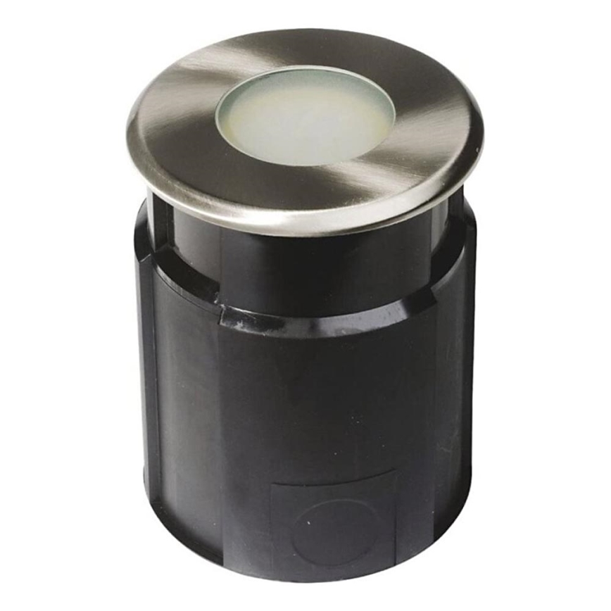 Φωτιστικό χωνευτό LED εξωτερικού χώρου EASY CONNECT 1xGU10/4W/230V 3000K IP65 στρογγυλό