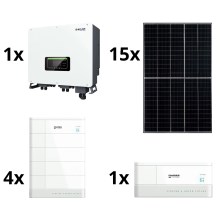 Φωτοβολταϊκό πακέτο SOFAR Solar - 6kWp RISEN +υβριδικό inverter 3f + 10,24 kWh μπαταρία