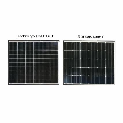 Φωτοβολταϊκό πάνελ JA SOLAR 405Wp μαύρο πλαίσιο IP68 Half Cut