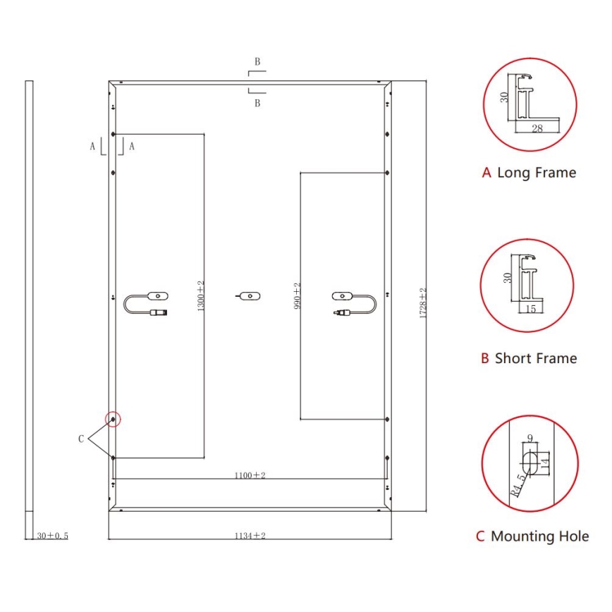 Φωτοβολταϊκό πάνελ Jolywood Ntype 415Wp IP68 bifacial