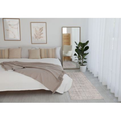 Χαλί BILBAO SHAGGY 80x150 cm μπεζ