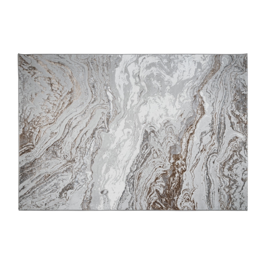 Χαλί CREATION 200x290 cm, 1950 g/m², γκρι/καφέ με μαρμάρινο σχέδιο