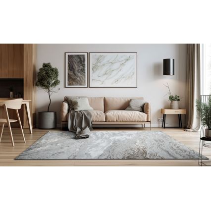 Χαλί CREATION 200x290 cm 1950g/m2 γκρί/καφέ/μαρμάρινο μοτίβο