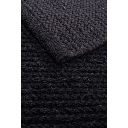 Χαλί FIR WOOL 120x170 cm 2600 g/m2 ανθρακί/φυσικό