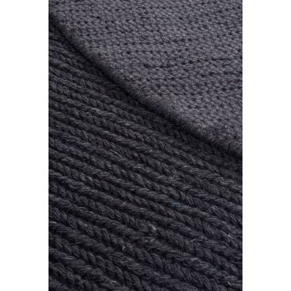 Χαλί FIR WOOL 160 cm 2600 g/m2 ανθρακί/φυσικό