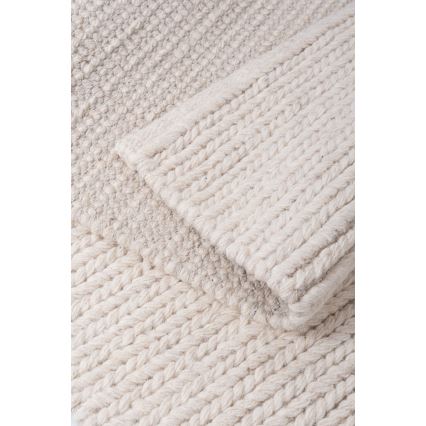 Χαλί FIR WOOL 70x140 cm 2600 g/m2 εκρού/φυσικό