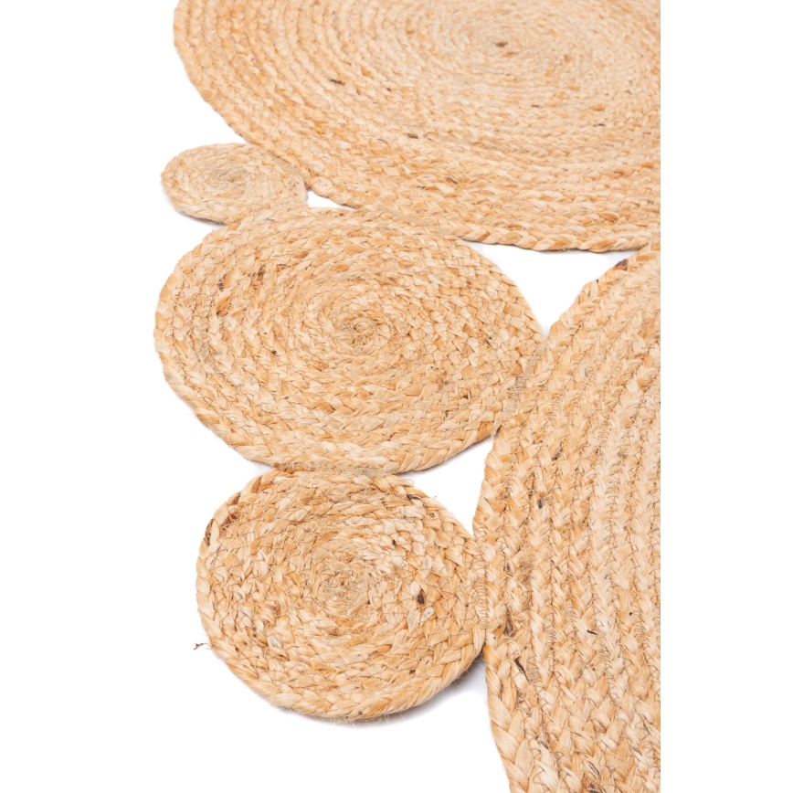 Χαλί JUTA 140 εκ. μπεζ/φυσικό