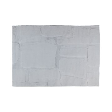 Χαλί RABBIT 3D 120x170 cm ανοιχτό γκρι