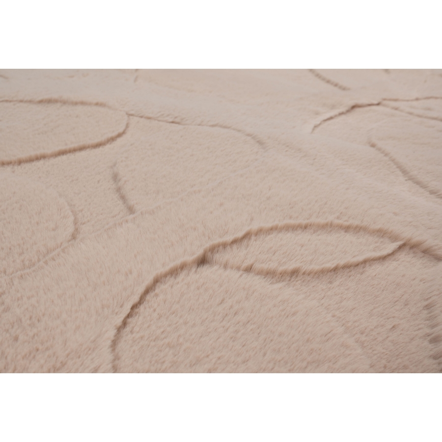 Χαλί RABBIT 3D 120x170 cm μπεζ