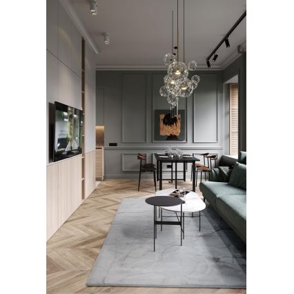 Χαλί RABBIT 3D 160x230 cm ανοιχτό γκρι