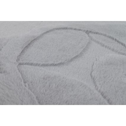 Χαλί RABBIT 3D 160x230 cm ανοιχτό γκρι