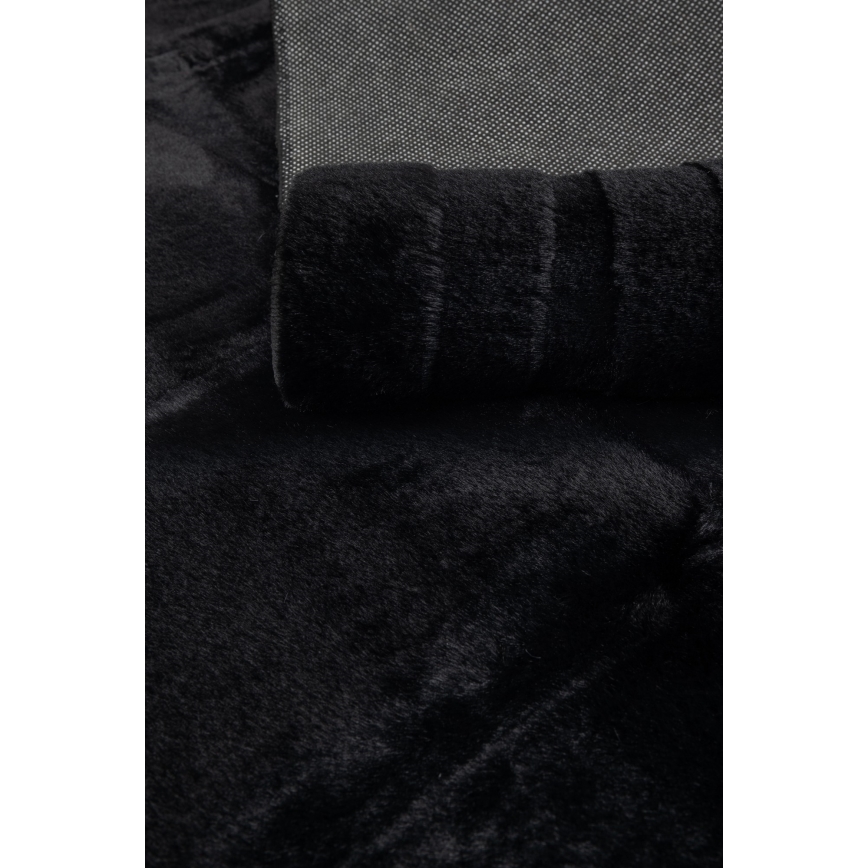 Χαλί RABBIT 3D 160x230 εκ. μαύρο