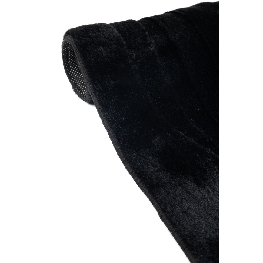 Χαλί RABBIT 3D 160x230 εκ. μαύρο