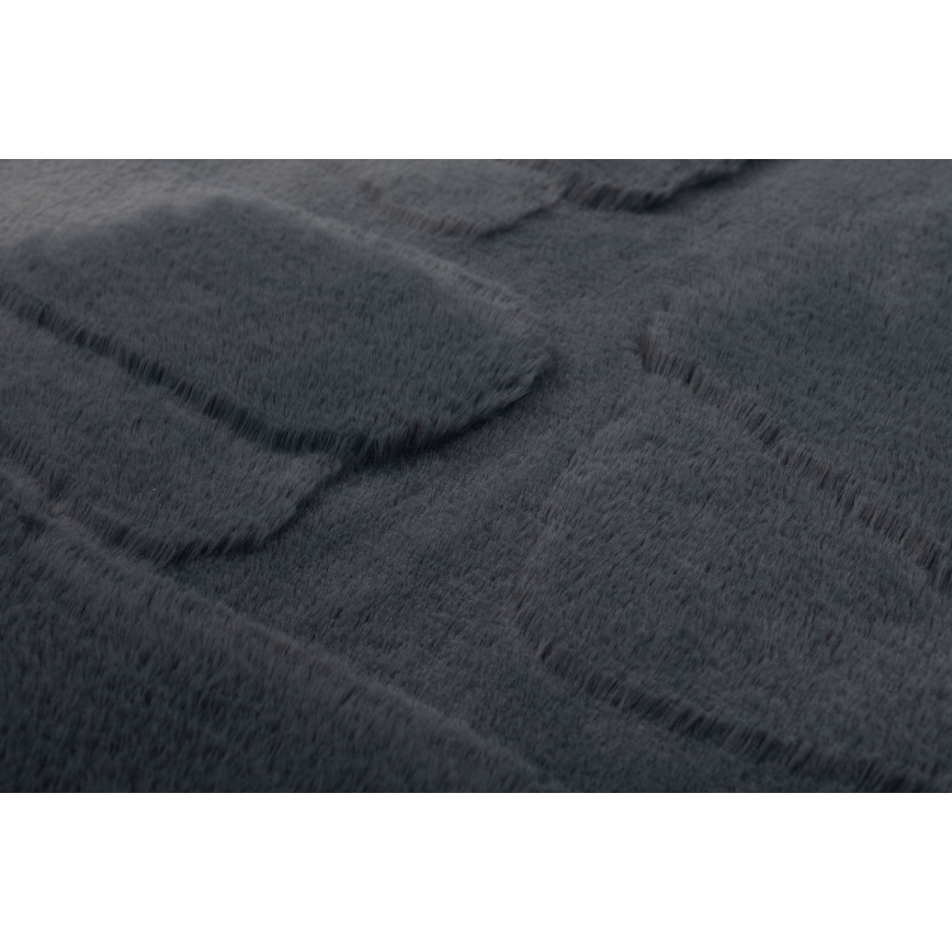 Χαλί RABBIT 3D 80x150 εκ. ανθρακί