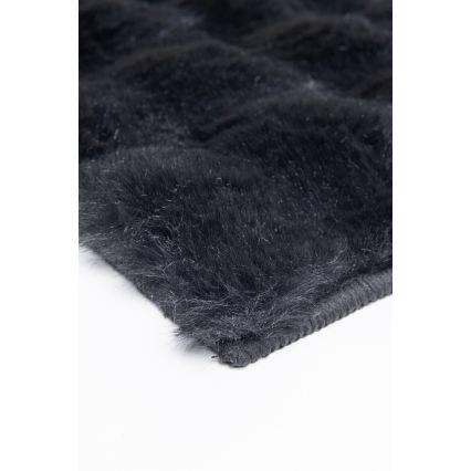 Χαλί RABBIT BUBBLE 120 x 170 εκ., μαύρο