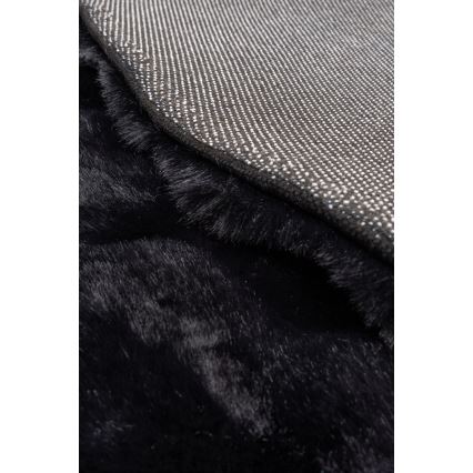 Χαλί RABBIT BUBBLE 160 cm μαύρο