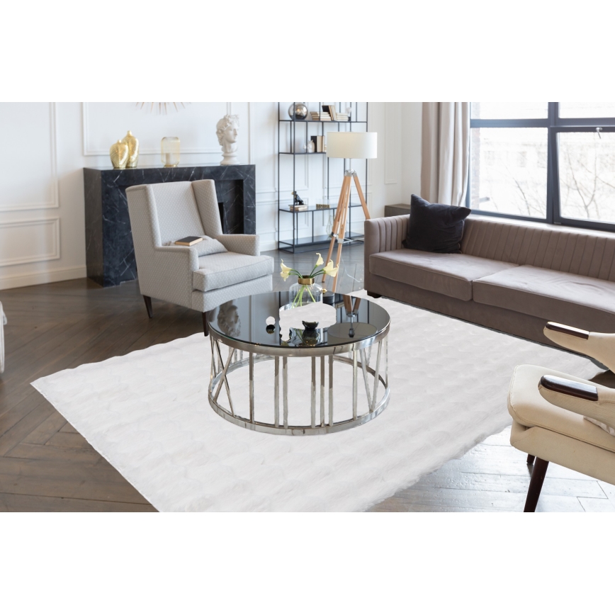 Χαλί RABBIT BUBBLE 160x230 cm σε κρεμ απόχρωση