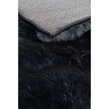 Χαλί RABBIT BUBBLE 160x230 cm μαύρο