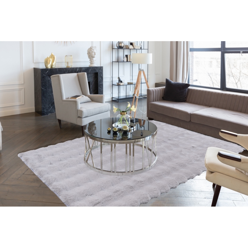 Χαλί RABBIT BUBBLE 80x150 cm γκρι