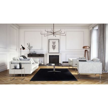 Χαλί RABBIT-FOX 120x160 cm μαύρο