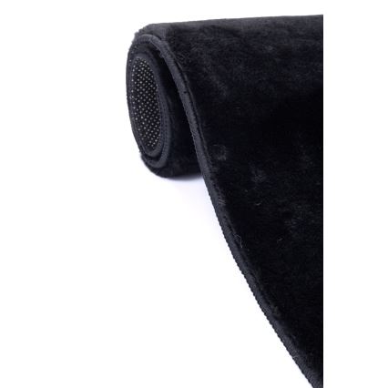 Χαλί RABBIT-FOX 120x160 cm μαύρο