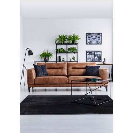 Χαλί RABBIT-FOX 160x230 cm μαύρο